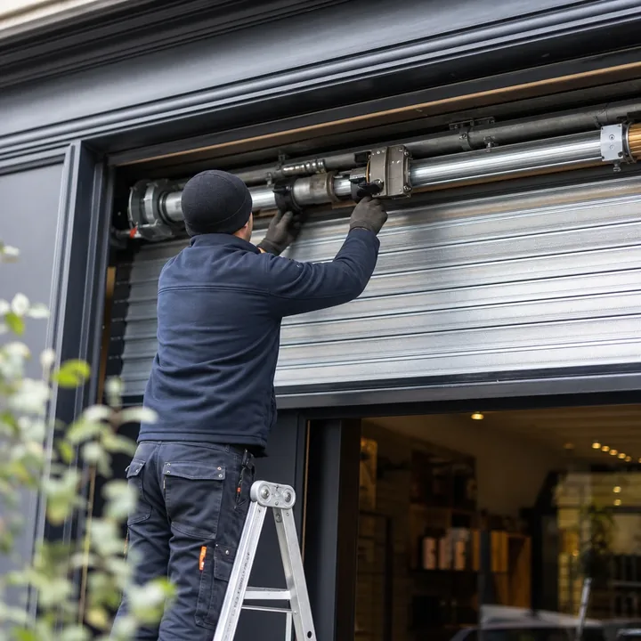 Store et rideau métallique - Serrurier Champs-sur-Marne